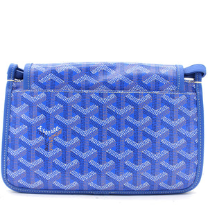 Blue Goyardine Coated Canvas Plumet Crossbody Bag