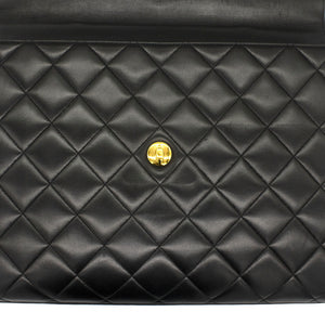 1995 diamond quilted briefcase