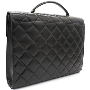 1995 diamond quilted briefcase