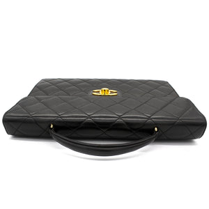 1995 diamond quilted briefcase