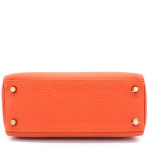 Kelly 25 Togo 9J Feu Leather