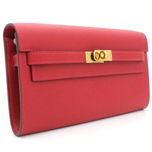 Kelly To Go clutch Q5 Rouge Casaque
