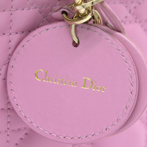 Pink Quilted Leather Runway Bag