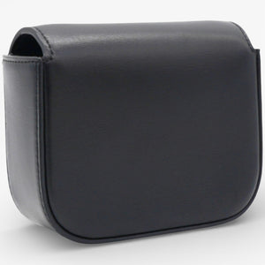 Mini Triomphe in Shiny Calfskin Black