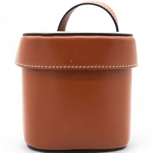 Smooth Calfskin Cuir Triomphe Box Tan