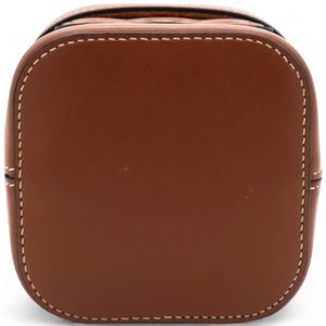 Smooth Calfskin Cuir Triomphe Box Tan