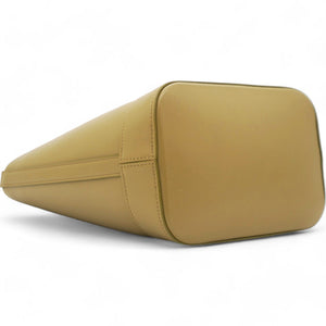Smooth Calfskin Cuir Triomphe Bucket Bag Tan