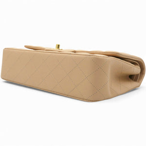 Classic Flap Medium Beige Lambskin