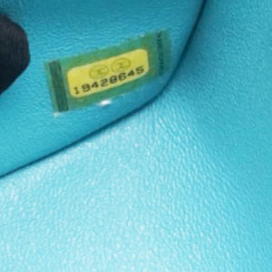 Jumbo Classic Lambskin Double Flap Blue