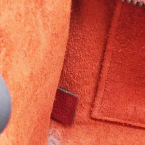 Drummed Leather Nano Luggage Merlot
