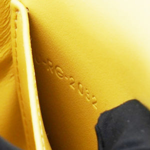 Shiny Calfskin Mini Triomphe Yellow