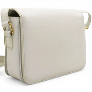 Shiny Calfskin Teen Triomphe White
