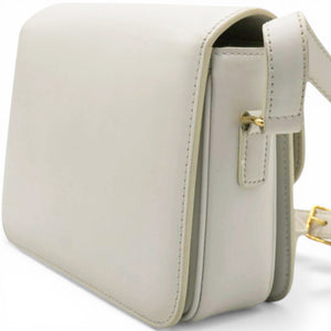Shiny Calfskin Teen Triomphe White