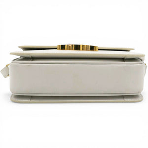 Shiny Calfskin Teen Triomphe White