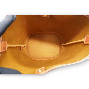 Triomphe Canvas Calfskin Small Bucket Bag