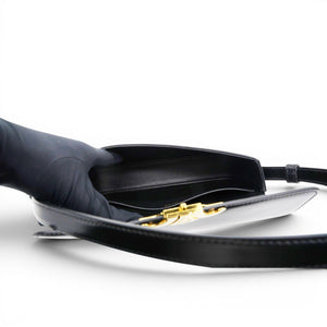 Triomphe Shoulder Bag Black