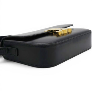 Triomphe Shoulder Bag Black