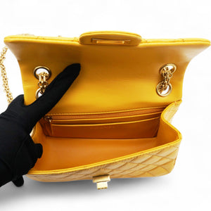 2.55 Reissue Mini Flap Yellow Microchip