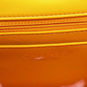 2.55 Reissue Mini Flap Yellow Microchip