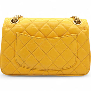 2.55 Reissue Mini Flap Yellow Microchip