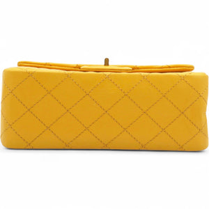 2.55 Reissue Mini Flap Yellow Microchip