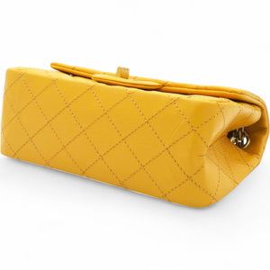 2.55 Reissue Mini Flap Yellow Microchip