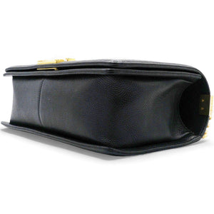 Caviar Quilted Medium Boy Flap