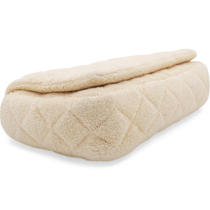 Terry Flap Bag Beige