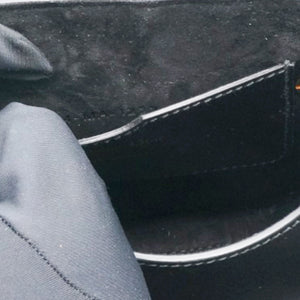 Box Leather Bobby Flap Black