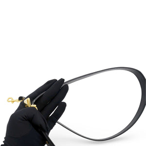 Box Leather Bobby Flap Black