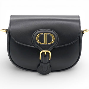 Box Leather Bobby Flap Black