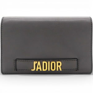 J'Adior Wallet on Chain Pouch Grey