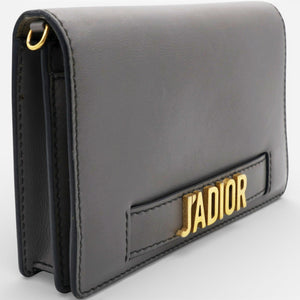 J'Adior Wallet on Chain Pouch Grey