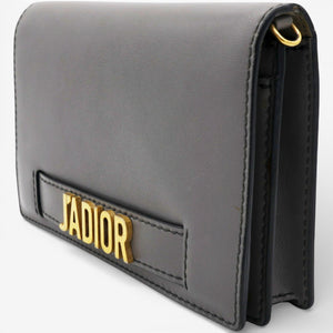 J'Adior Wallet on Chain Pouch Grey