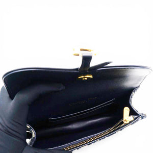 Oblique Saddle Belt Bag Blue