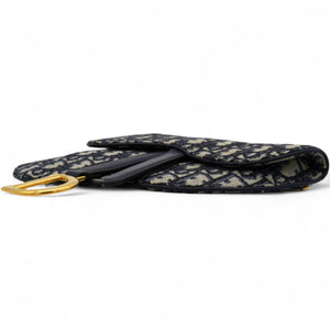 Oblique Saddle Belt Pouch Blue