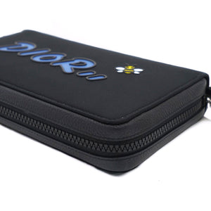 X Kaws Bee Nylon Organizer Wallet