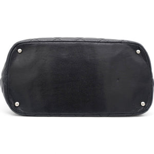 Caviar Quilted CC Timeless Soft Tote Black