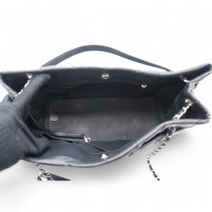 Caviar Quilted CC Timeless Soft Tote Black