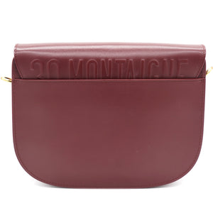 Box Calfskin Medium Bobby Flap Dark Tan