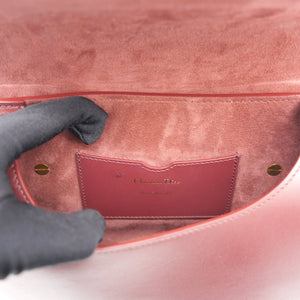 Box Calfskin Medium Bobby Flap Dark Tan