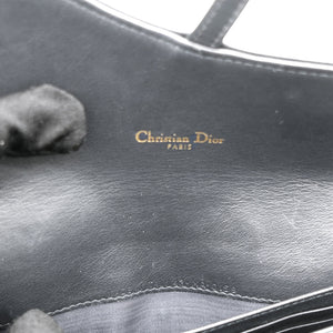 Oblique Saddle Chain Long Wallet Blue