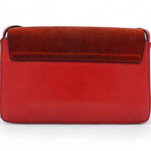 Small Faye Leather Crossbody Bag