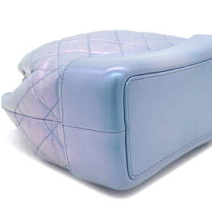 Gabrielle backpack in Purple leather