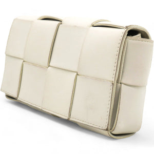 Interwoven Fold-Over Shoulder Bag