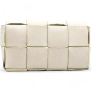 Interwoven Fold-Over Shoulder Bag