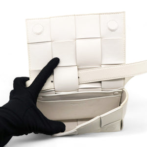 Interwoven Fold-Over Shoulder Bag