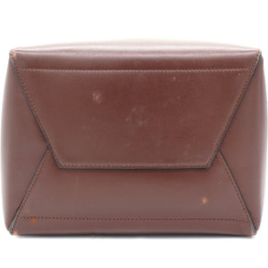 Supersoft Calfskin Sangle Bucket Bag Wine