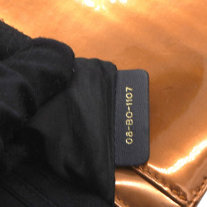 Bronze Leather Diorama Wallet on Chain