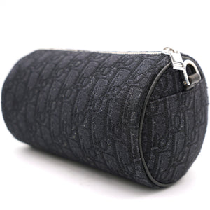 HOMME Oblique Canvas Men Roller Messenger Black/Grey